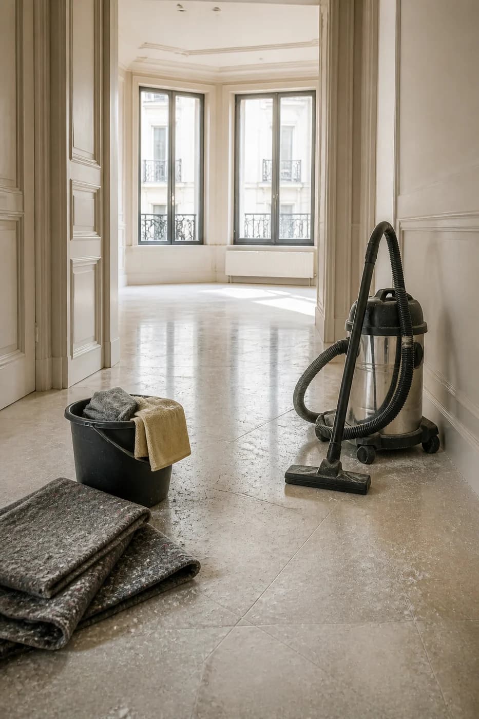 Nettoyage après travaux